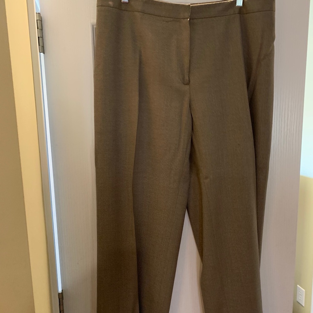 St John Taupe Pants, Size 16